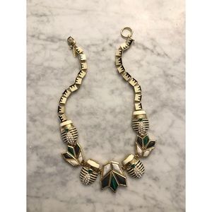 Lele Sadoughi Sparked Scarab Necklace
